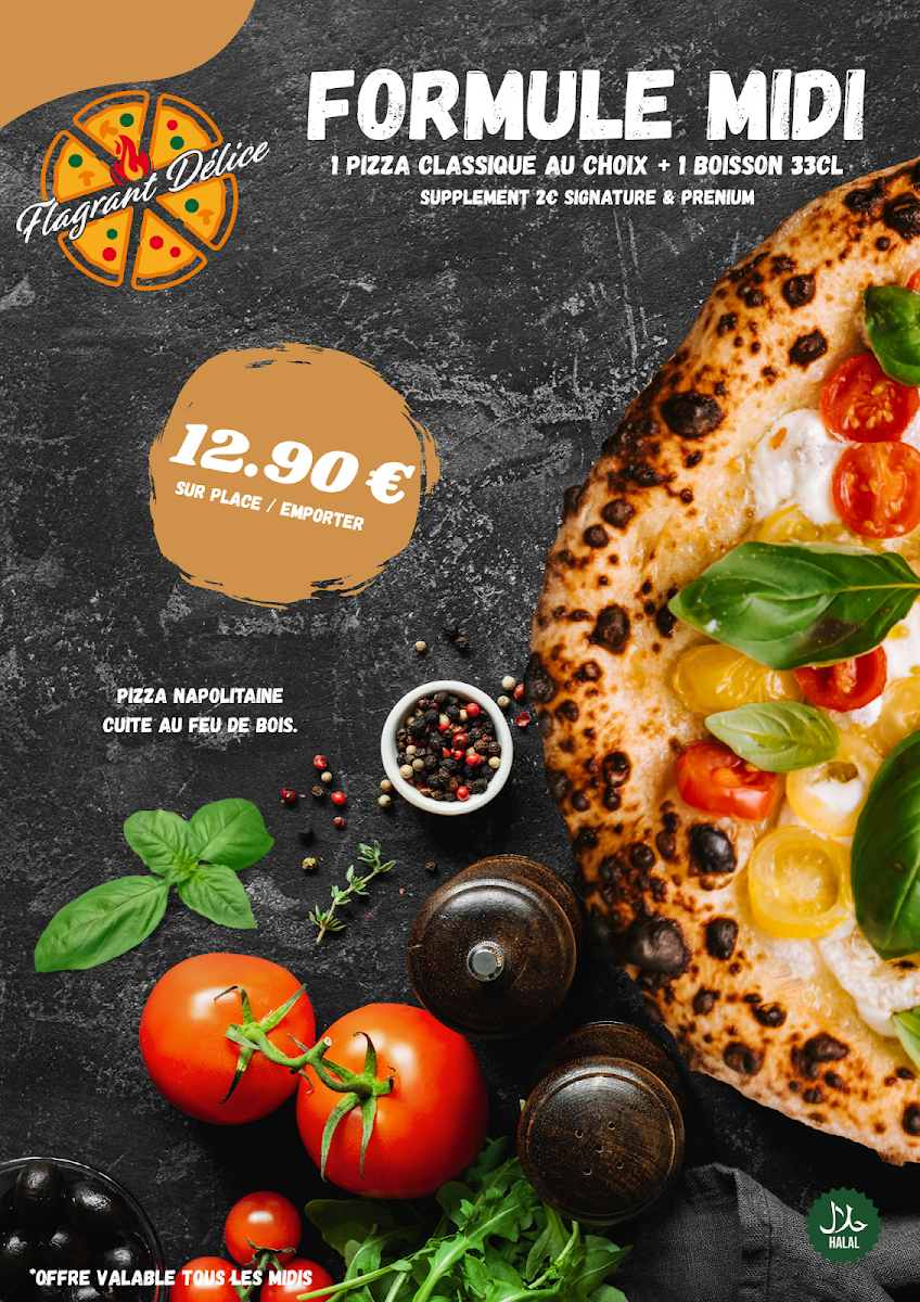 Menu O' Flagrant Delice Pizza-10