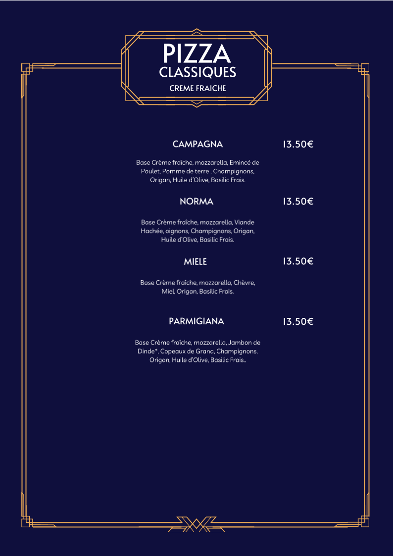 Menu O' Flagrant Delice Pizza-2