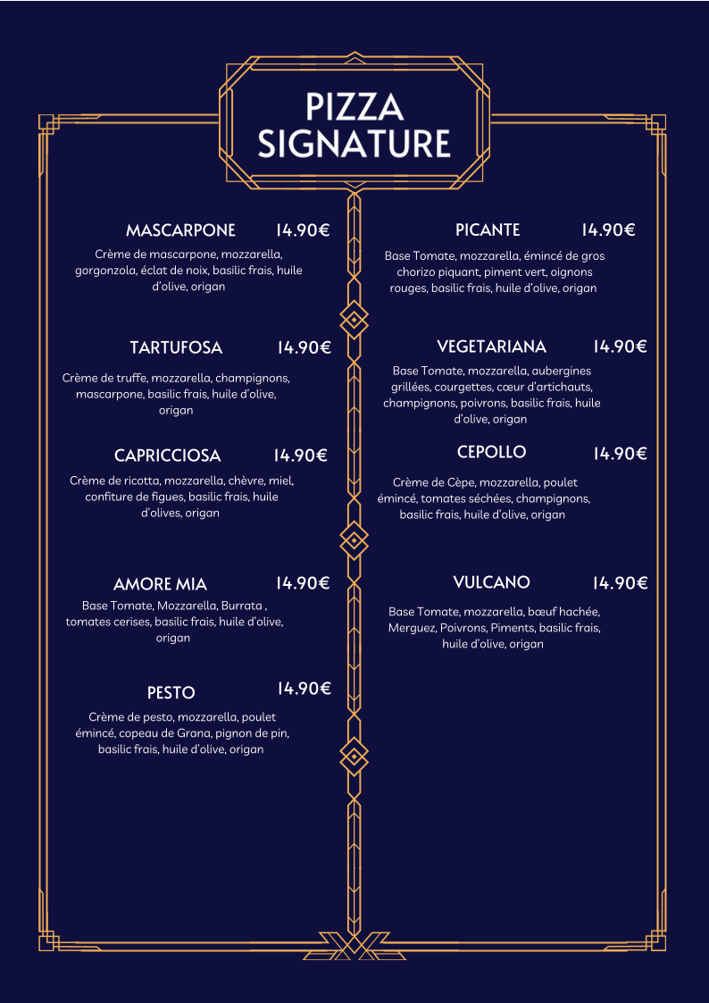 Menu O' Flagrant Delice Pizza-3